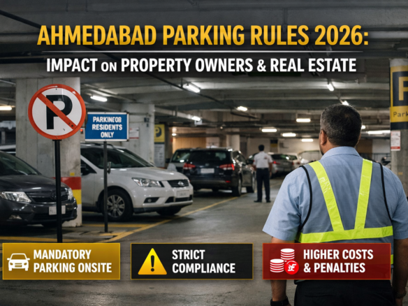Ahmedabad Parking Rules 2026 impact on property owners and real estate market