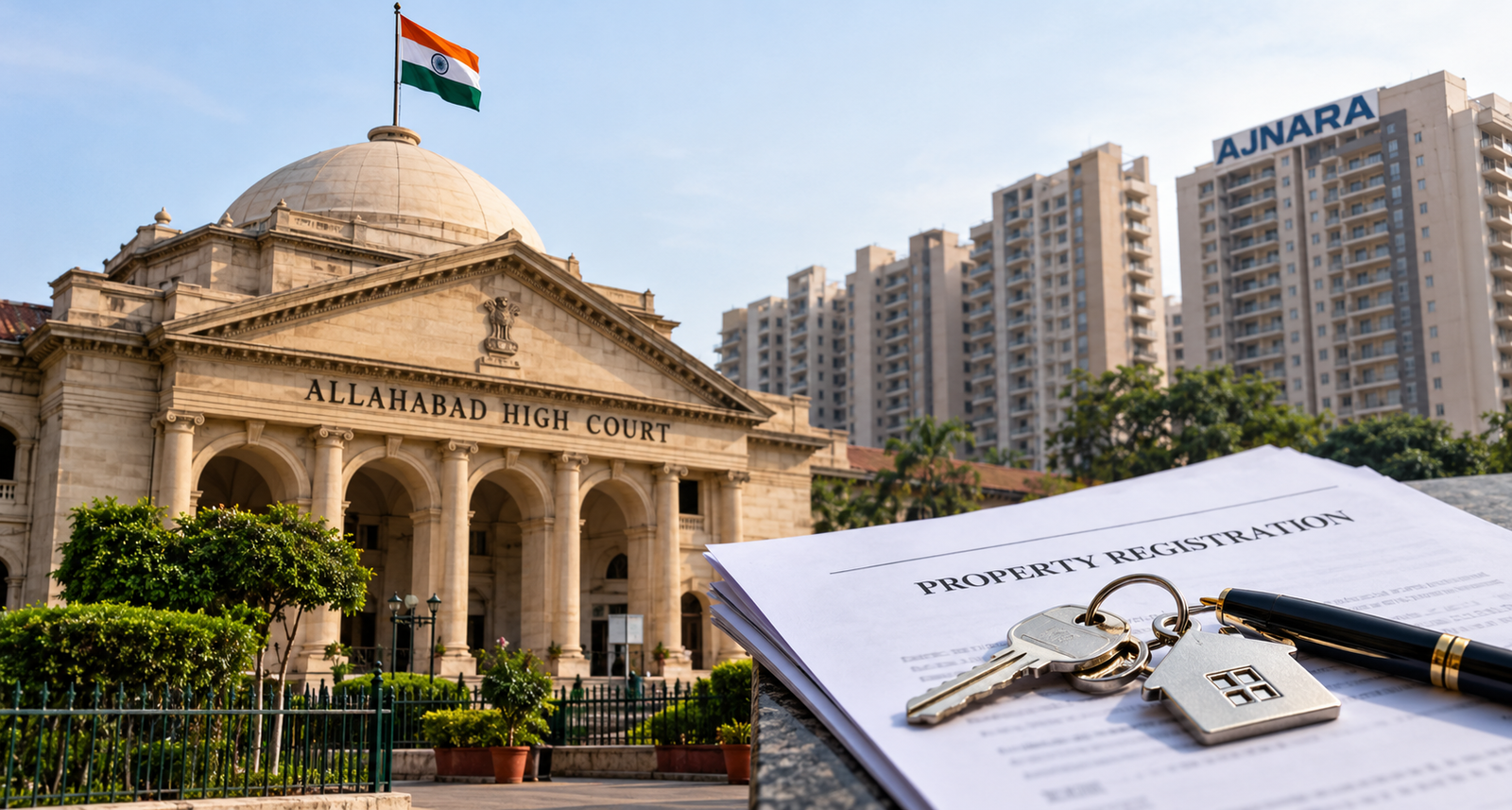 Allahabad High Court Ajnara Homes case involving delayed flat registration and homebuyer rights